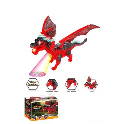 China Battery Operated Dinosaur Toys High Quality Hot Selling Jet Light And Sound Dinosaur Electric Toy Robot Funny Dino Toys for sale