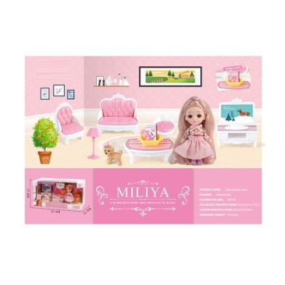 China DIY Play Other Toys Furniture Set Play Furniture Toys Dollhouse Living Room Furniture for sale