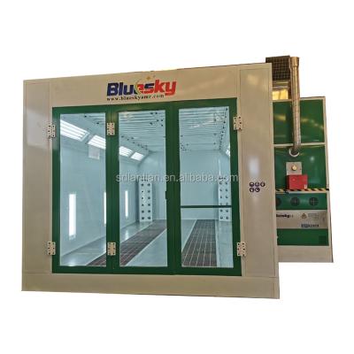 China 2021 popular product CE paint spraying cabin/portable cabins used/car paint booth 7000x5200x3600mm for sale