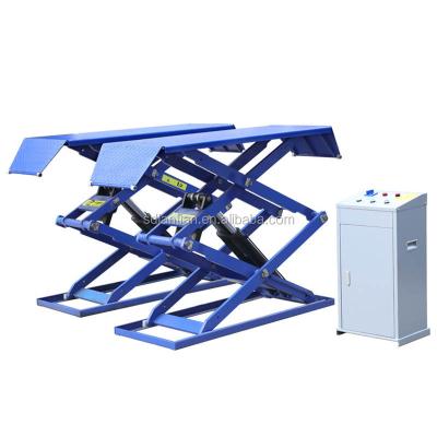 China used scissor lift/sollevatore/hydraulic scissor lift automatic 220v 3000KGS laying for sale