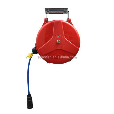 China Adjustable Wall Mounted Air Reel Drum BSH-A1010m Metal Pipe Reel Roller for sale