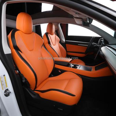 China Water Proof And Wear Resistant Car Seat Accessories Seat Cover For Tesla Model Y Model 3 X Car Seat Protector for sale