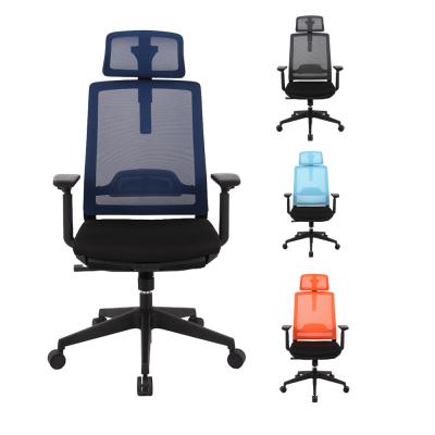 China (Size) Silla escritorio economica mesh visitor chair adjustable professional office swivel chair for sale