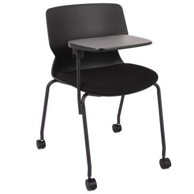 China (Height)Adjustable Office Training Chair Conference Meeting Chair With Writing Board for sale