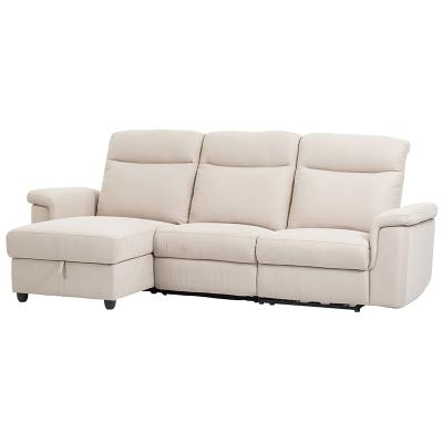 China Power Adjustable Chinese Classical Recliner Furniture Living Room Factory (Size) Sectional Sofa Bed With Storage Convertible for sale