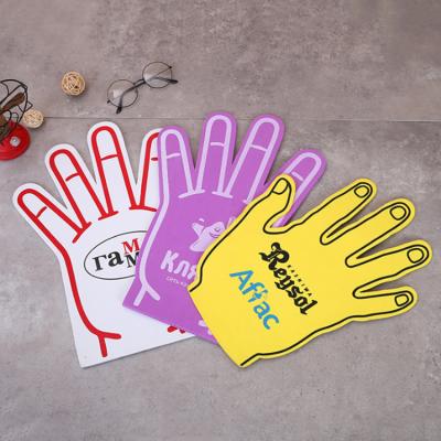 China Cheering For Sports Events Compound Game Palm Compound Game Double-Layer EVA Sponge Finger Cheering Patting Sponge for sale