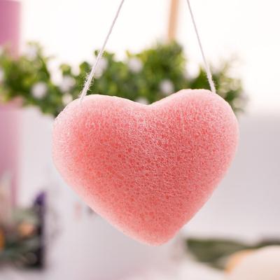 China 100% natural viable private label konjac sponge for body face cleaning facial massage wash sponge for sale