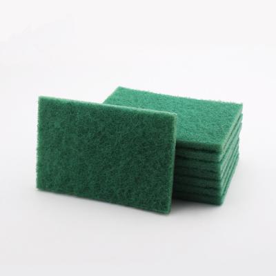 China Sustainable Kitchen Abrasive Cleaning Pad Nylon Scouring Pad Manufacturer for sale