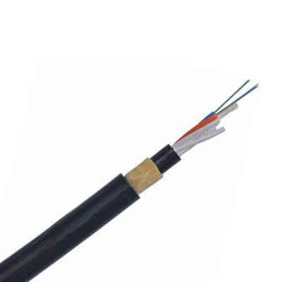 China 8 Core Outdoor Aerial ADSS All Self-support Single Mode Dielectric Fiber Optic Cable Price Per Meter for sale