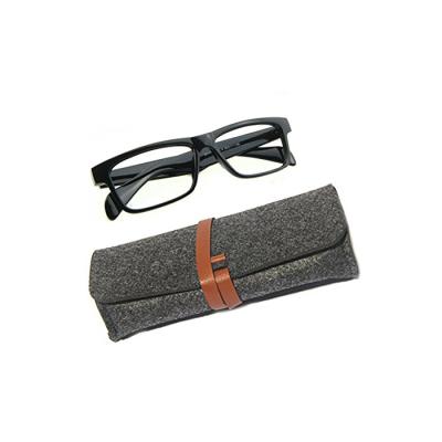 China 2021Hot Selling Soft Felt Sunglasses Pouch Bag High Quality Custom Made Glass Sunglasses Glass Storage Bag Felt Bag for sale