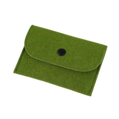 China Fashion Customized Size Felt Business Card Holder Pocket ID Card Holder for sale