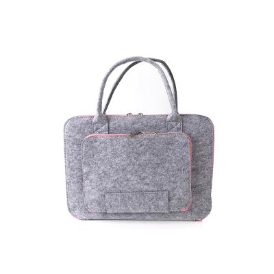 China Portable Felt Laptop Bag 11-15 Inch Custom Size Eco-friendly Felt Laptop Bag For Different Size Laptop for sale