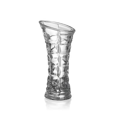 China Wholesale Home Decoration Glass Transparent Flower Vase Glass Vase for sale