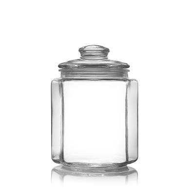 China China Wholesale Transparent Custom Food Jar Glass Jar for sale