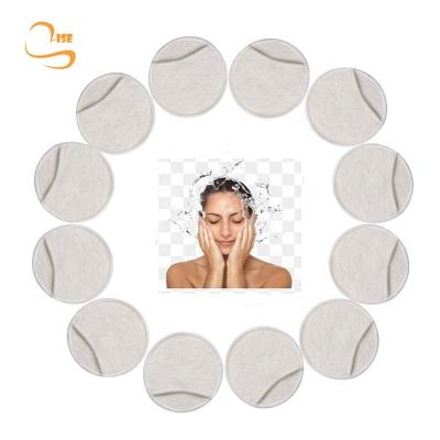 China Clean Pocket Terry Soft Facial Cleansing Face Organic Bamboo Cotton Rounds Makeup Remover Pads Reusable for sale