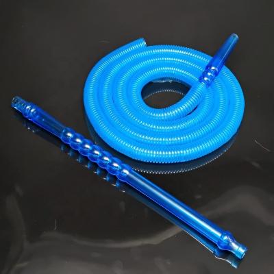 China Wholesale Plastic Disposable Transparent Glassshisha Hose Disposable Hookah Smoking Shisha Hookah Smoking Pipe for sale