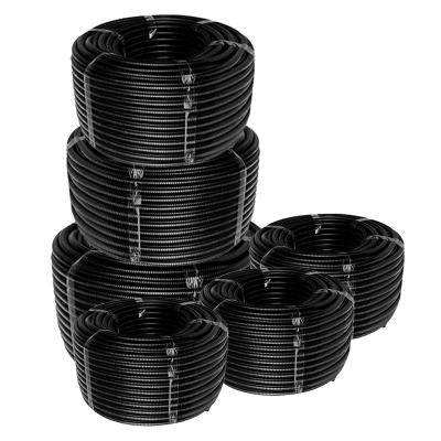 China Factory wholesale plastic flexible corrugated corrugated exhaust pipe AD11.5mm wire cable duct stretch pipe pp protector for sale