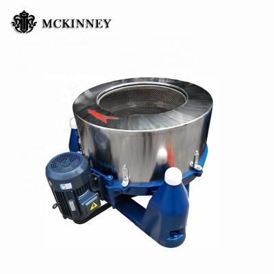 China Laundry Shop Mckinney 100kg Centrifuge Mat Clothes Hydraulic Extractor For Sale for sale