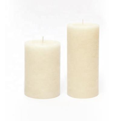 China 7X10cm Scented White Scented Pillar Candle Factory Price for sale