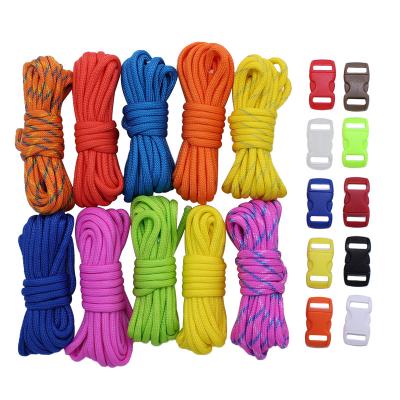 China Survival Outdoor Outdoor Gear Combo Paracord Crafting Kits With Quick Release Buckles for sale