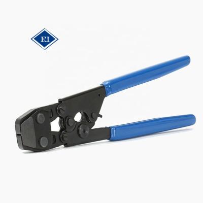 China New Design Heavy Duty Joint Pipe Clamp Crimping Ratcheting Pliers for sale