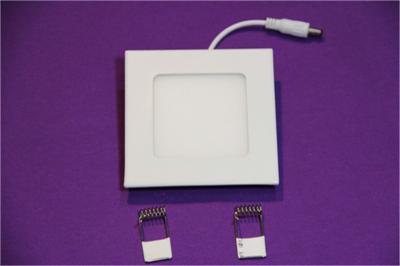 China 3W - 18W High Brightness LED Flat Light Panels Pure White and Cold White 75Ra DC 48V for sale