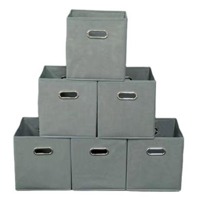 China Collapsible design made in China top quality big cube collapsible storage bins for sale