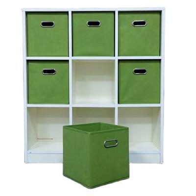 China Hot Selling Custom Cheap Foldable Design New Stackable Home Folding Trash Bin Storage for sale