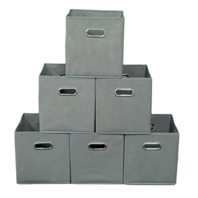 China Foldable Design Sell Well New Type Comercial Foldable Fabric Storage Boxes Bins For Room for sale