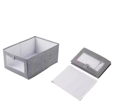 China Eco - Friendly Collapsible Storage Boxes Without Storage Organizer Handles for sale