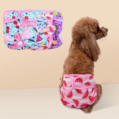 China 2023 SaleGood Reputation Pet Dog Products Dog Viable Hot Sanitary Girl Puppy Diaper Pants For Dogs for sale