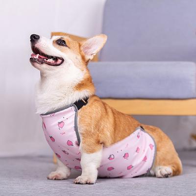 China Viable Hot Sale Dog Guts Thin Breathable Dog Shirt Clothes Solid Dog Vest Pet Guts Low Moq Customize for sale