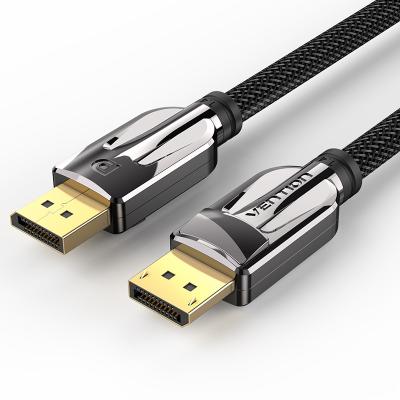 China High Speed ​​COMPUTER 3M 32.4Gbps High Resolution Support 8k 1080p 240hz dp1.4 to DP Male to Male Cable for PC HDTV Projector for sale