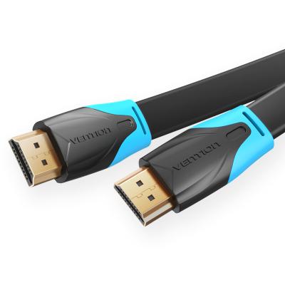 China Computer Manufacturer VAA-B02-L150 Blue Black 1.5m 4K High Quality Gold Plated HDMI Cable For Screen for sale