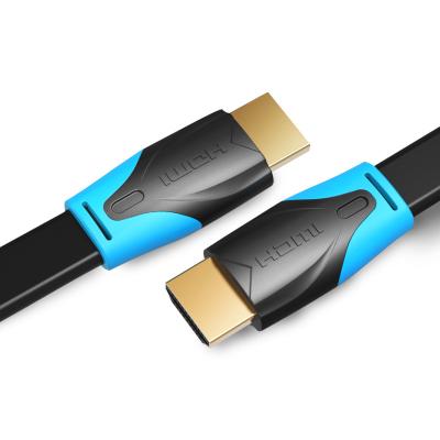 China Computer Manufacturer VAA-B02-L300 High Quality Blue Black 3m 4K Gold Plated HDMI Cable For Laptop for sale