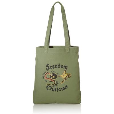 China Reusable Tote Canvas Bags Eco-friendly Handled With Custom Printed Logo for sale