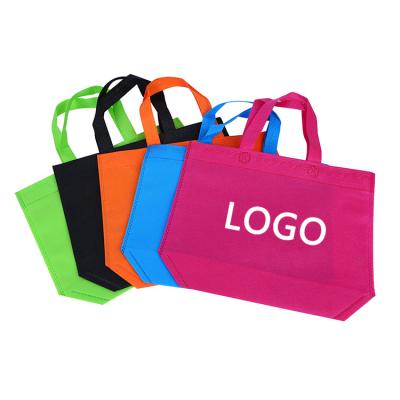 China Wholesale Eco - Friendly Custom Logo Handled Printed Shopping Non Woven Bag for sale