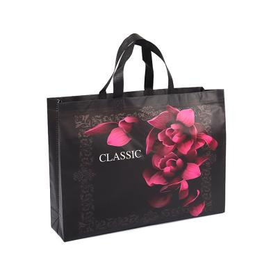 China Tote Shopping Bag Non Woven Colored Promotional Handled Stock for sale