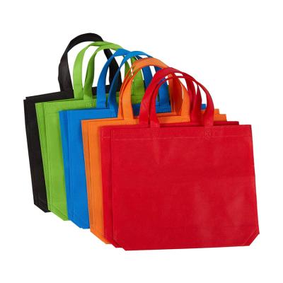 China Wholesale Reusable Grocery Handled Laminated Non Woven Tote Bag For Shopping for sale