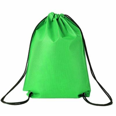 China Eco Friendly Cheap Eco Friendly Waterproof Custom Logo Promotion Polyester Drawstring Bag for sale