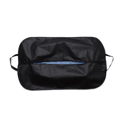 China Eco Friendly Wholesale Suit Cover Bag Waterproof Nonwoven Foldable Garment With Zipper for sale