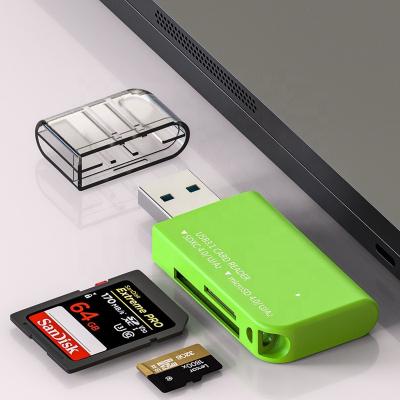 China USB 3.1 Multifunctional Magnetic Card Reader OTG Card Reader / Writer Compatible For Mobile And PC for sale