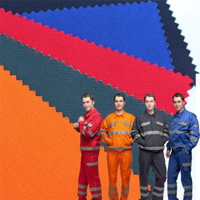 China Antistatic Wholesale Multifunctional 100% Cotton / Polyester Fire Retardant Fabrics For Fire Workwear for sale