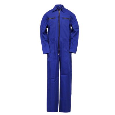 China Design security guard OEM blue fire uniform workwear engineering uniform rerardant jumpsuit for sale