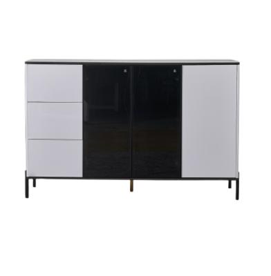 China Multifunctional Luxurious Modern Simple Furniture Sideboard White Wooden Sideboard With Drawers for sale