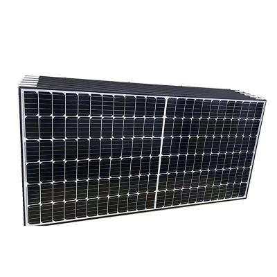 China Double Glass Economical Bifacal High Efficiency 430w 450W Cheap Solar Panel 182*182mm for sale