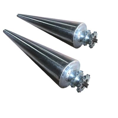 China Hotels Stainless / Carbon Steel Roller Spring Loaded Gravity Tapered Roller For Conveyors for sale