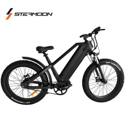 China HID 30Ah Electric Mountain Bike Mid Motor 48V Lithium Battery 750W 1000W Bafang M620 Belt Drive Pedal Assist e Bike Electric Bicycle For Sale for sale