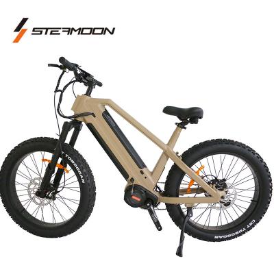 China Factory 48V 1000W Mid Drive Fat Tire Chinese E-Bike Powerful Electric Fat Bike Electric Bike Mountain Bike with CE for sale