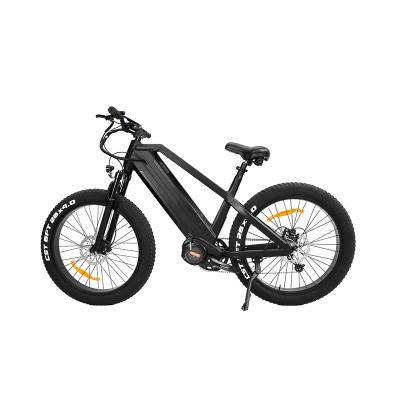 China Bafang Ultra Dual 15Ah Battery Mountain Bike 48V 1000W Mid Drive Mountain Electric Bike Full Suspension Tire High Quality Electric E-Bike Fat for sale